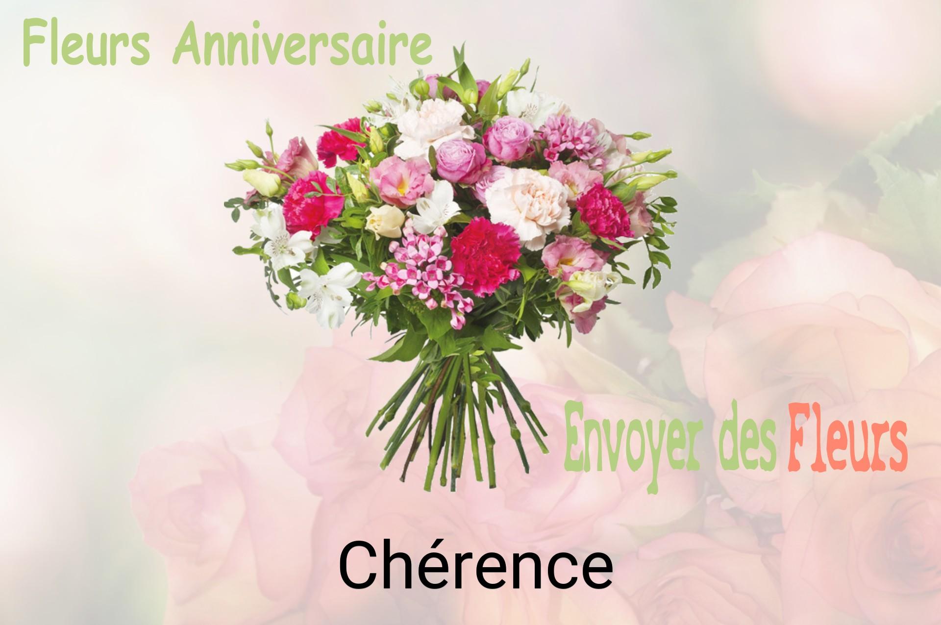 Bouquet de fleurs d’anniversaire livré à Chérence